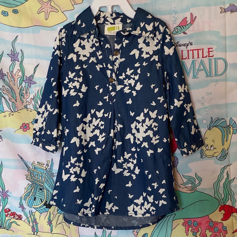 Crazy 8 butterfly dress